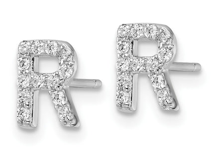 Sterling Silver Earrings Style QCM1867R - Classique Jewelry Inc.