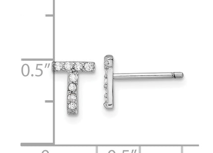 Sterling Silver Earrings Style QCM1867T - Classique Jewelry Inc.