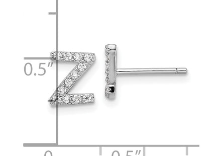 Sterling Silver Earrings Style QCM1867Z - Classique Jewelry Inc.