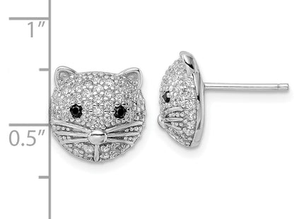 Sterling Silver Earrings Style QCM1868 - Classique Jewelry Inc.