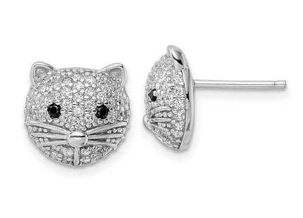 Sterling Silver Earrings Style QCM1868 - Classique Jewelry Inc.