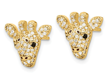 Sterling Silver Earrings Style QCM1870Y - Classique Jewelry Inc.