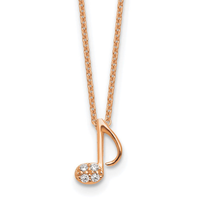 SS/Rose Plated Jewelry Style QCM1900P - Classique Jewelry Inc.