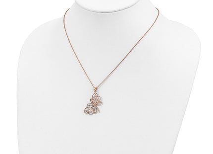 SS/Rose Plated Jewelry Style QCM1916P - Classique Jewelry Inc.
