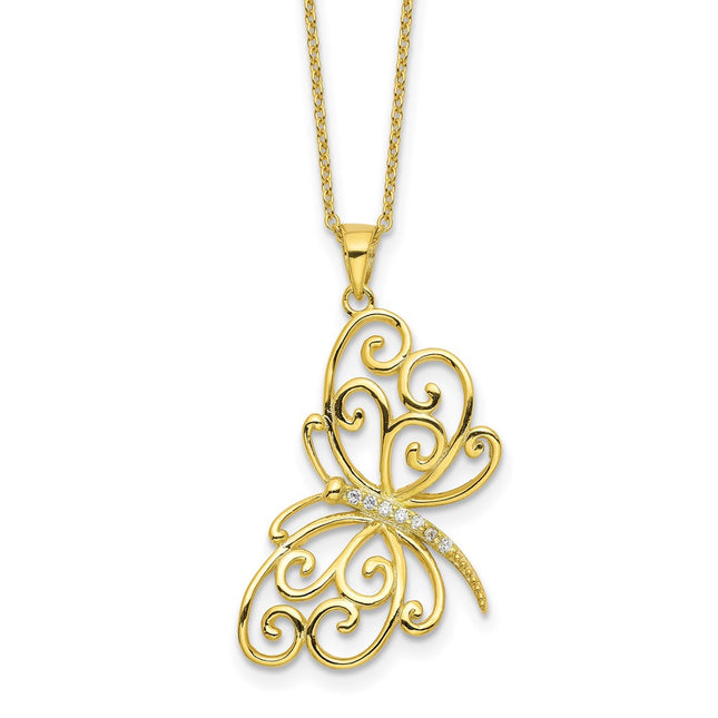 SS/Gold Plated Jewelry Style QCM1916Y - Classique Jewelry Inc.
