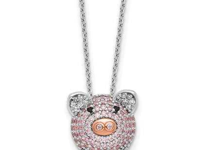 SS/Rose Plated Jewelry Style QCM1918 - Classique Jewelry Inc.