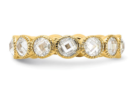 Sterling Silver Rings Style QCM1932Y - Classique Jewelry Inc.