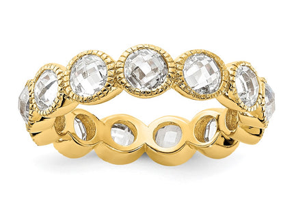 Sterling Silver Rings Style QCM1932Y - Classique Jewelry Inc.