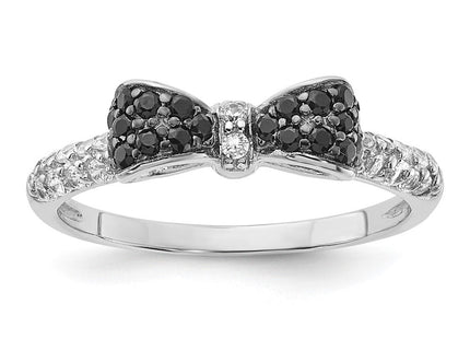 Sterling silver cubic zirconia ring