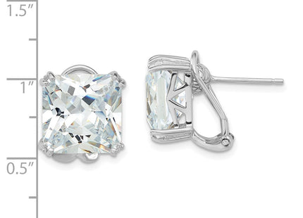 Sterling Silver Earrings Style QCM1967 - Classique Jewelry Inc.