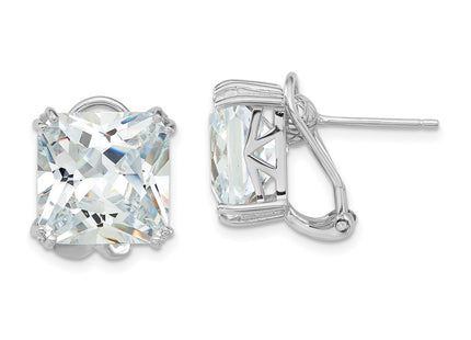 Sterling Silver Earrings Style QCM1967 - Classique Jewelry Inc.