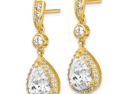 Sterling Silver Earrings Style QCM218 - Classique Jewelry Inc.