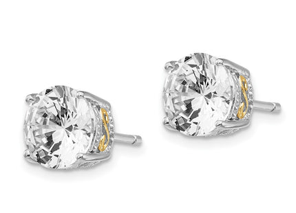 Sterling Silver Earrings Style QCM232 - Classique Jewelry Inc.