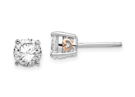 Sterling Silver Earrings Style QCM249 - Classique Jewelry Inc.