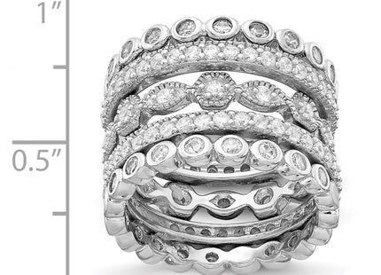 Sterling Silver Rings Style QCM267 - Classique Jewelry Inc.