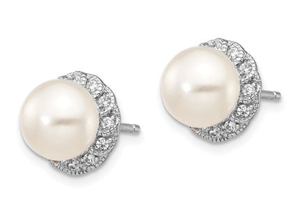 Sterling Silver Earrings Style QCM288 - Classique Jewelry Inc.
