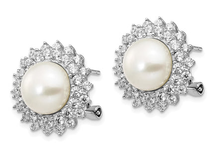 Sterling Silver Earrings Style QCM289 - Classique Jewelry Inc.