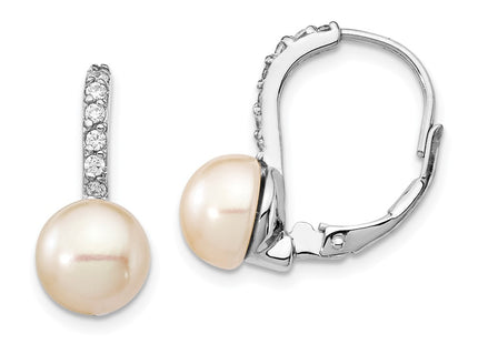 Sterling Silver Earrings Style QCM290 - Classique Jewelry Inc.