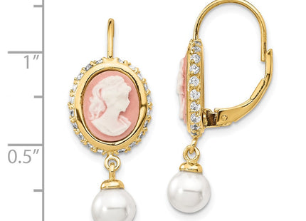 Sterling Silver Earrings Style QCM308 - Classique Jewelry Inc.