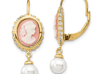 Sterling Silver Earrings Style QCM308 - Classique Jewelry Inc.