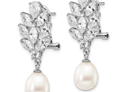 Sterling Silver Earrings Style QCM313 - Classique Jewelry Inc.