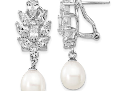 Sterling Silver Earrings Style QCM313 - Classique Jewelry Inc.