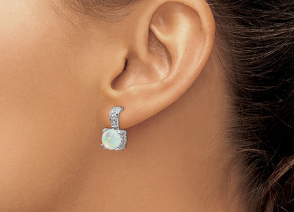 Sterling Silver Earrings Style QCM377 - Classique Jewelry Inc.