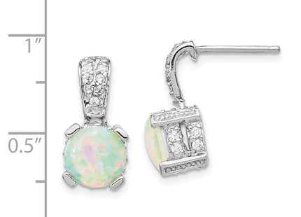 Sterling Silver Earrings Style QCM377 - Classique Jewelry Inc.