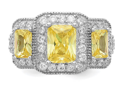 Sterling Silver Rings Style QCM391 - Classique Jewelry Inc.