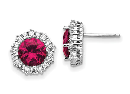 Sterling Silver Earrings Style QCM472 - Classique Jewelry Inc.