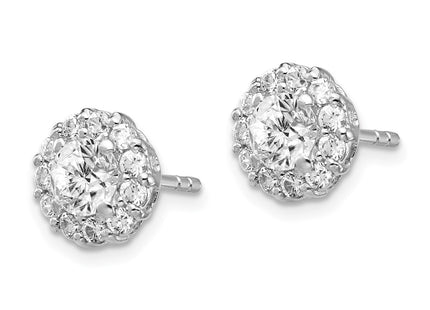 Sterling Silver Earrings Style QCM652 - Classique Jewelry Inc.