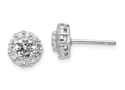 Sterling Silver Earrings Style QCM652 - Classique Jewelry Inc.