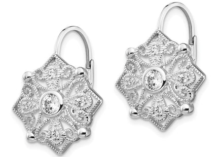Sterling Silver Earrings Style QCM689 - Classique Jewelry Inc.