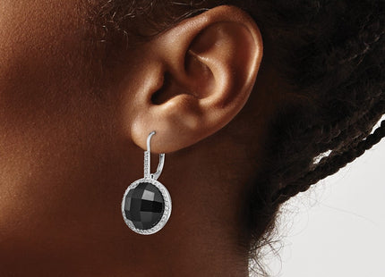 Sterling Silver Earrings Style QCM751 - Classique Jewelry Inc.