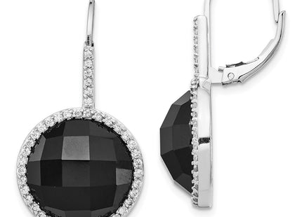 Sterling Silver Earrings Style QCM751 - Classique Jewelry Inc.