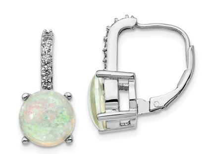 Sterling Silver Earrings Style QCM776 - Classique Jewelry Inc.