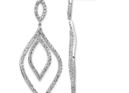 Sterling Silver Earrings Style QCM833 - Classique Jewelry Inc.