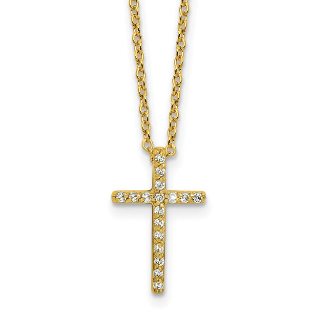 SS/Gold Plated Jewelry Style QCM881Y - Classique Jewelry Inc.