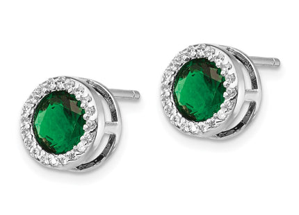 Sterling Silver Earrings Style QCM959 - Classique Jewelry Inc.