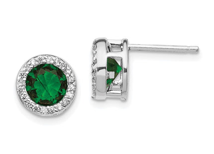 Sterling Silver Earrings Style QCM959 - Classique Jewelry Inc.