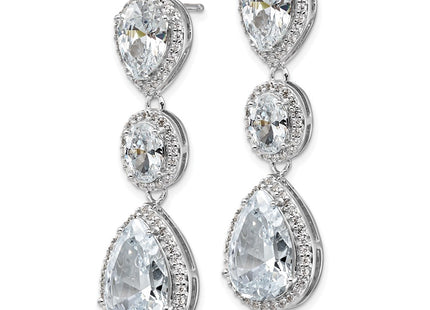 Sterling Silver Earrings Style QCM969 - Classique Jewelry Inc.