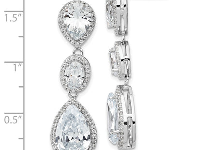 Sterling Silver Earrings Style QCM969 - Classique Jewelry Inc.