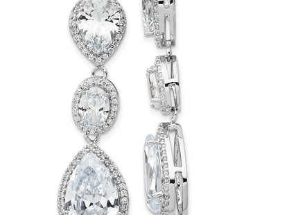 Sterling Silver Earrings Style QCM969 - Classique Jewelry Inc.