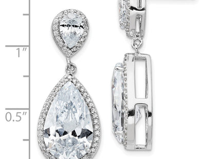 Sterling Silver Earrings Style QCM989 - Classique Jewelry Inc.