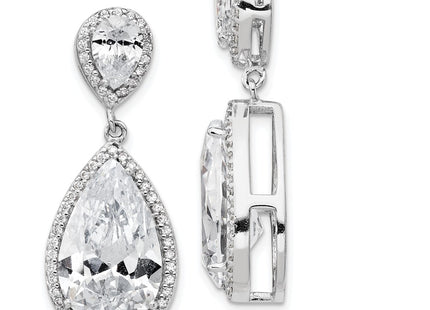 Sterling Silver Earrings Style QCM989 - Classique Jewelry Inc.