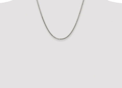Sterling silver curb link chain