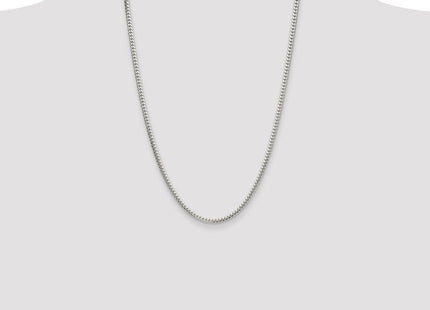 Sterling Silver Polished Domed Curb Chain (Style QDB100-24)
