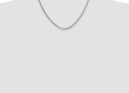 Sterling silver curb link chain, additional view