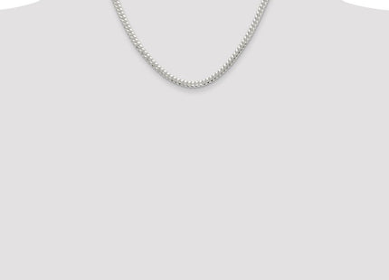 Sterling Silver Polished Domed Curb Chain (Style QDB150-18)