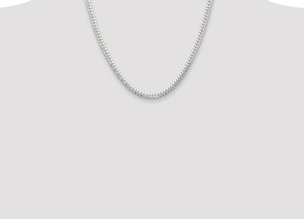 Sterling Silver Polished Domed Curb Chain (Style QDB150-20)
